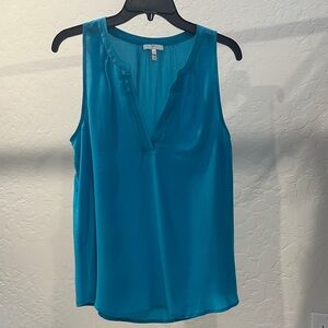 Women's Sleeveless Blue Top